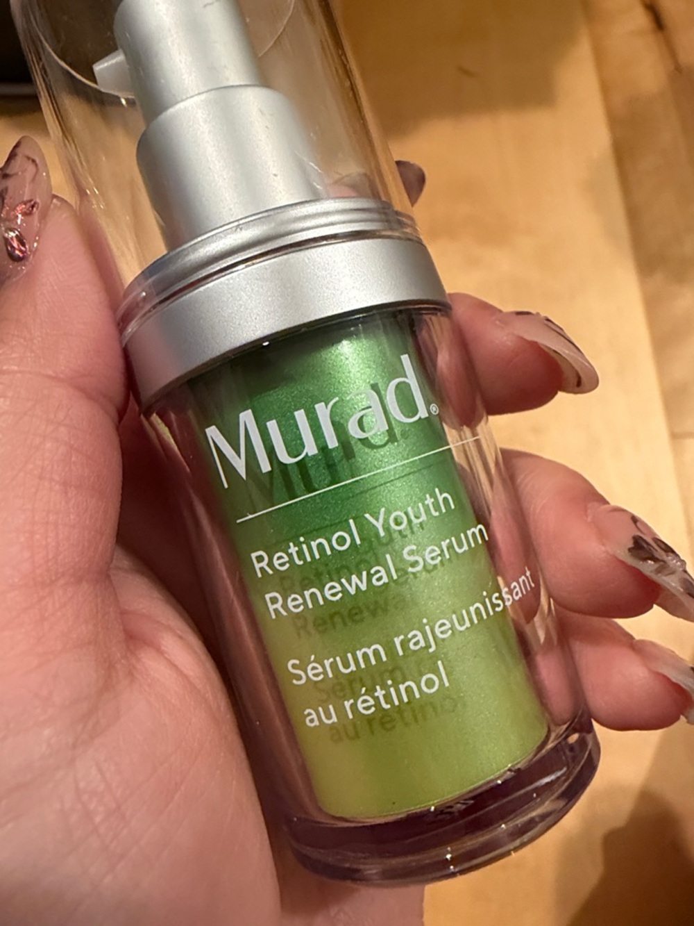 Murad Retinol Youth Renewal Serum - Green and Silver